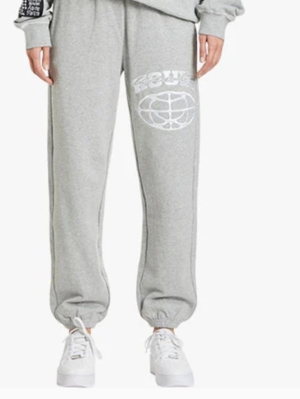 Ksubi 1990 Track Pant in Grey Marle Size S